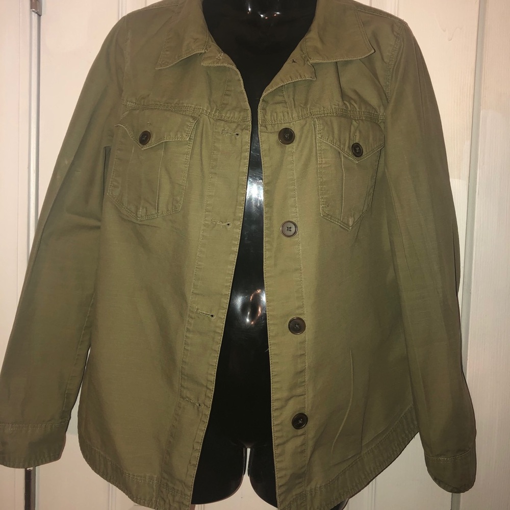 Hoodless jacket